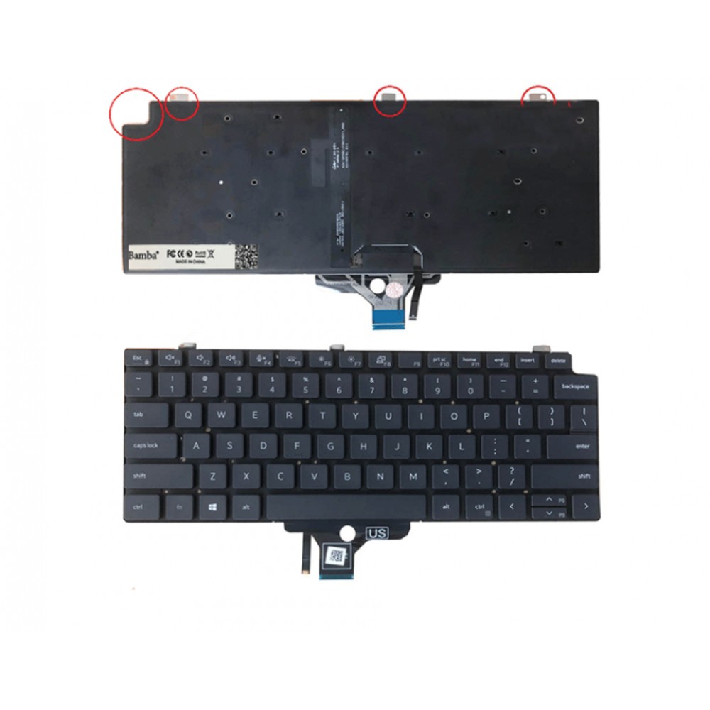 Bàn phím Tốt dùng cho Dell Latitude 7310 (Có Đèn)