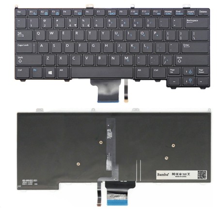 Bàn phím Tốt dùng cho Dell Latitude E7240,E7440 (Có Đèn)