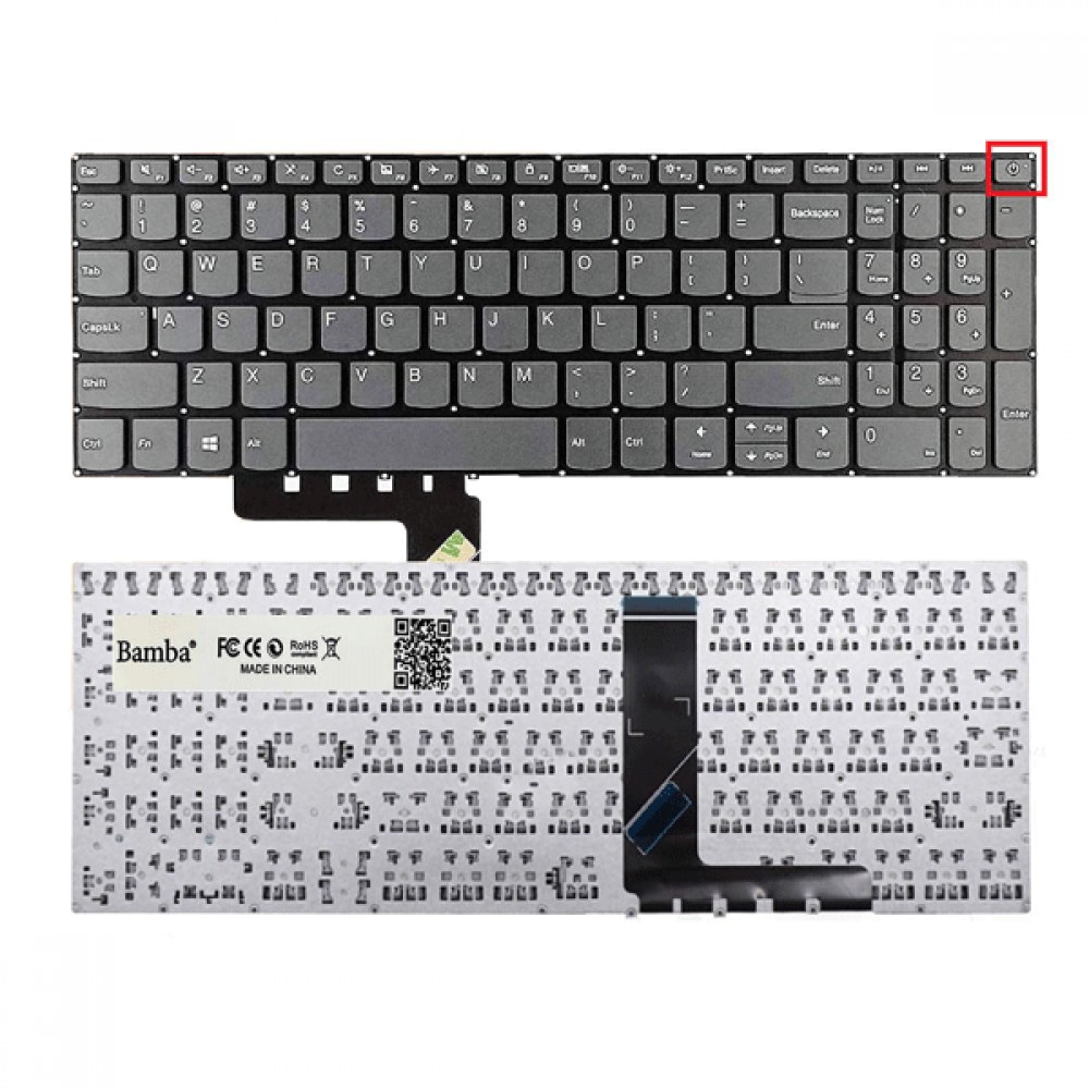 Bàn phím Tốt dùng cho Lenovo 320-15ABR,320-15AST,320-15IAP,320-15IKB (Có nút nguồn)