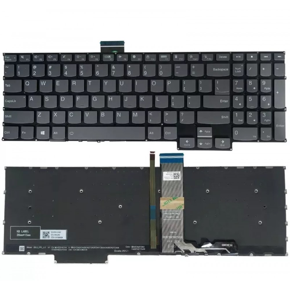 Bàn phím Tốt dùng cho Lenovo Ideapad 5 Pro-16ARH7,15ACH6,16IHU6,Lenovo ThinkBook 16p G2 ACH,16p G3 ARH,16p G4 IRH (Có Đèn)