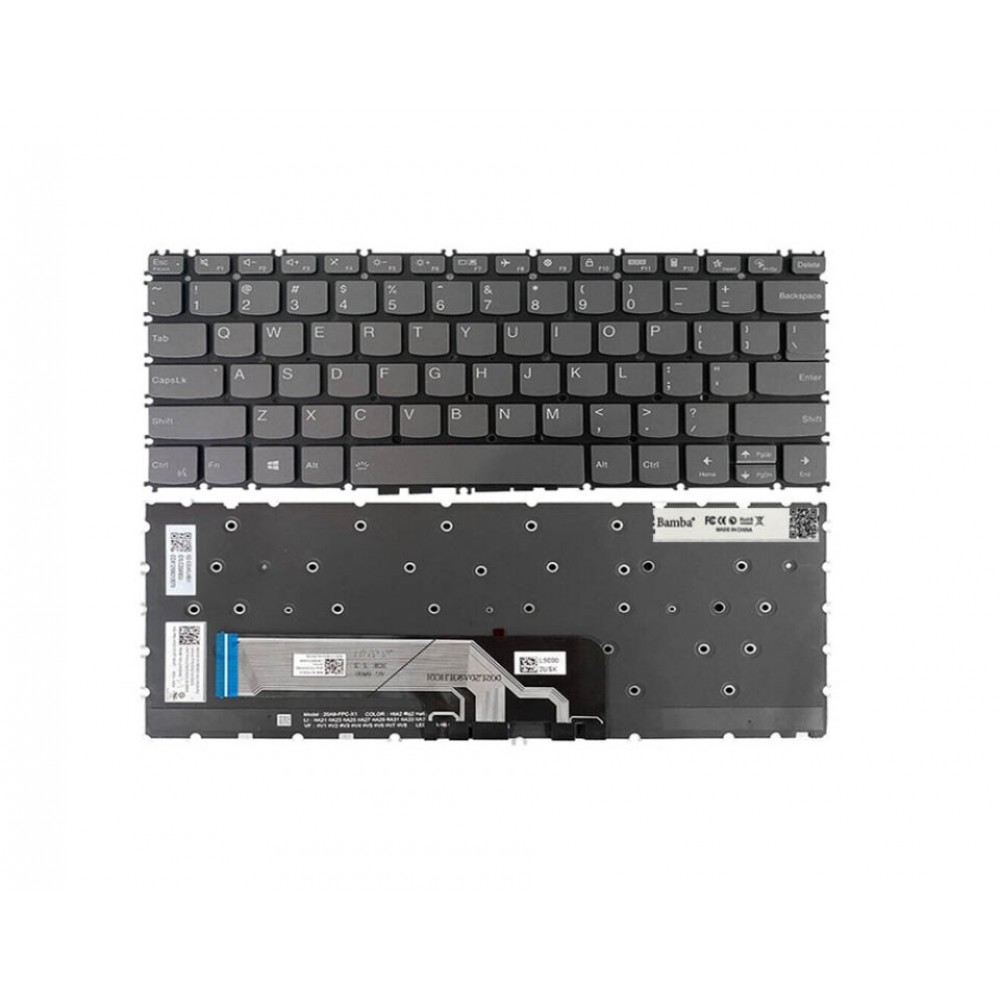 Bàn phím Tốt dùng cho Lenovo ThinkBook 13s G2 ARE,13s G2 ITL (Màu Xám) Có Đèn