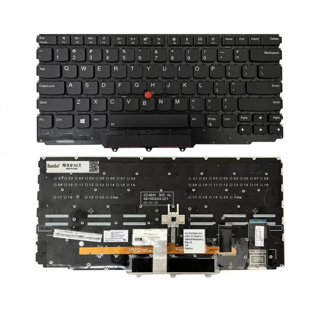Bàn phím Tốt dùng cho Lenovo ThinkPad X1 Yoga (Có Đèn)