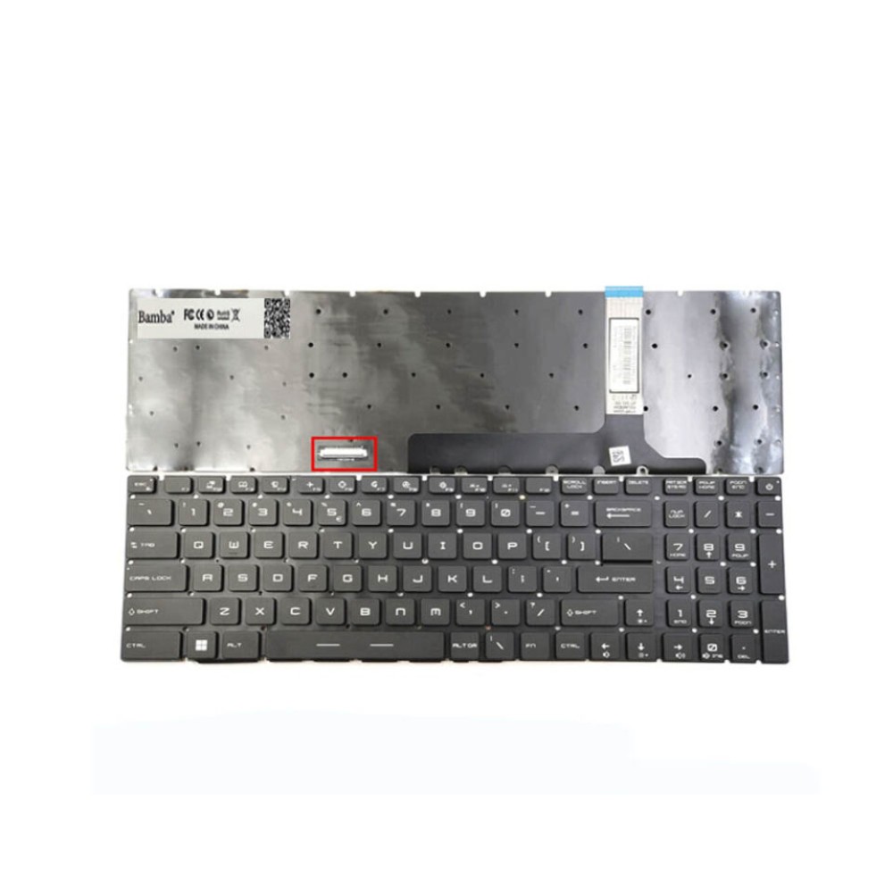 Bàn phím Tốt dùng cho Msi GE76 Raider-10UE,10UG,10UH,11UE (Màu Đen) Có Đèn+Led RGB