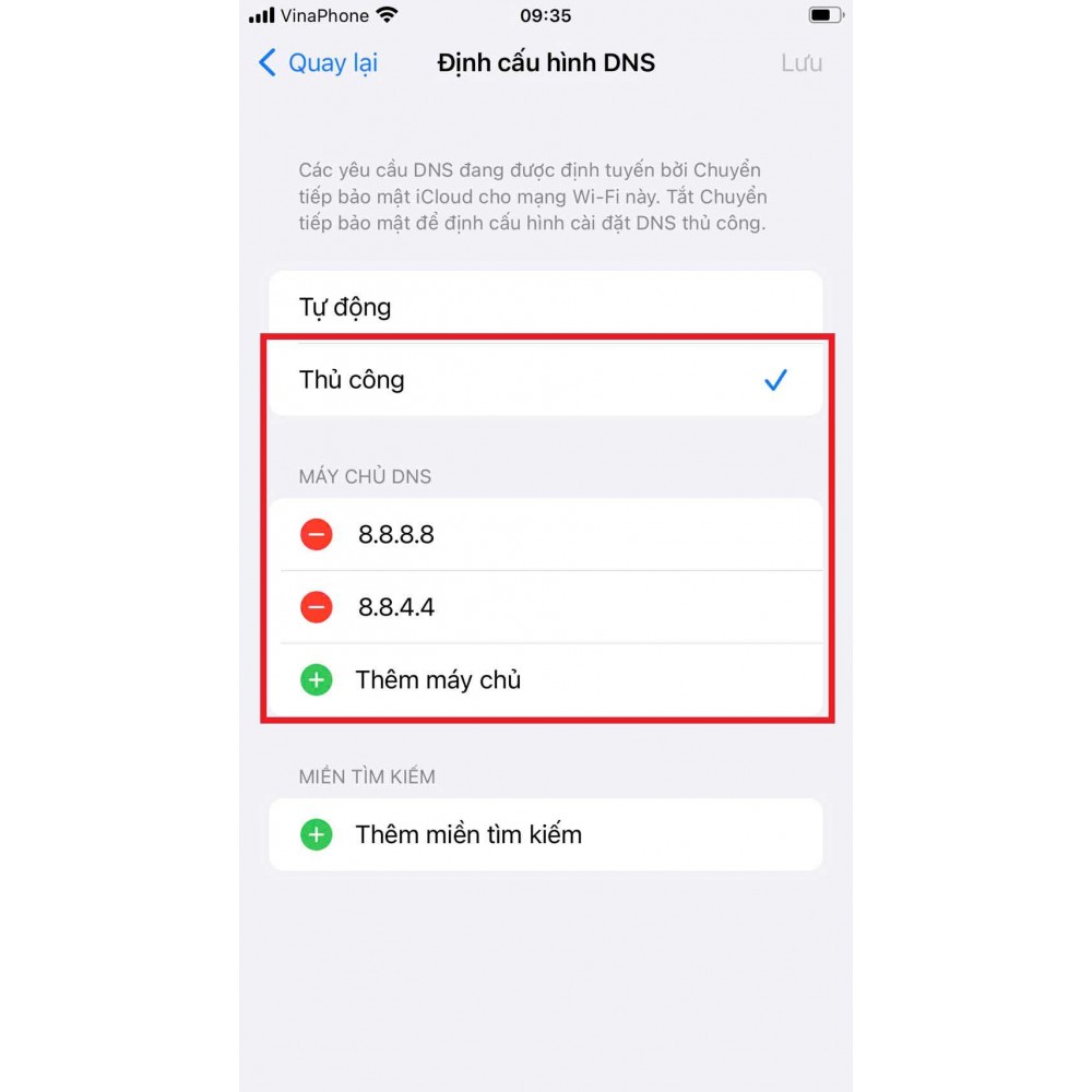 Cách đổi DNS trên iPhone để truy cập website bị chặn