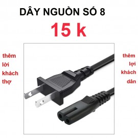 Dây nguồn số 8