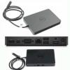 Dock Dell WD15 - Bộ chuyển đổi cổng kết nối type C , hỗ trợ xuất 3 màn hình ngoài cho Laptop (sạc tùy chọn)