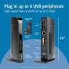 Dock Kensington SD3500v  - đế cắm đa năng USB 3.0 xuất 2 màn hình phụ và nhiều thiết bị ngoại vi khác nhau (sạc tùy chọn)