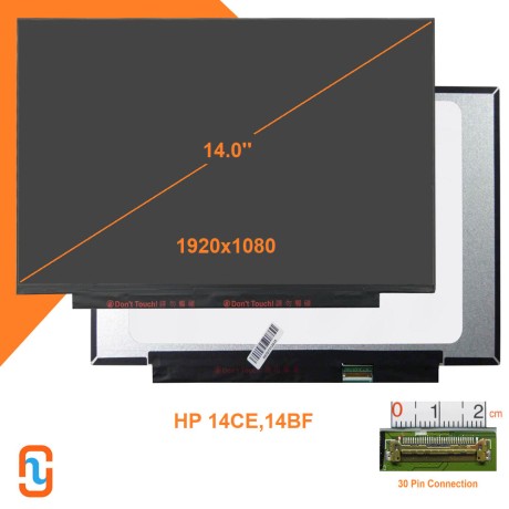 Màn hình 14.0 Led Slim 30Pin (Full hd) dùng cho Hp 14CE,14BF,14DA,14AB,14AC,14AM,14BS, Asus X405,X407,X409,X411,X412,S430,Dell 3442,3443,3452,Lenovo g40-70,Acer E5-473