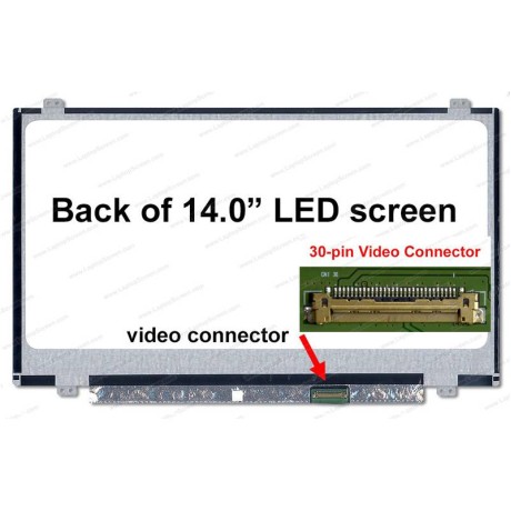 Màn hình 14.0 Led Slim 30Pin dùng cho Hp 14AB,14AC,14AM,14BS,Dell 3442,3443,3452,Lenovo g40-70,Acer E5-473,Asus X441,X442