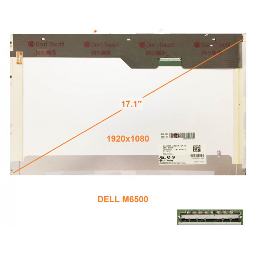 Màn hình 17.1 Led dùng cho Dell M6500 (50Pin Sata)