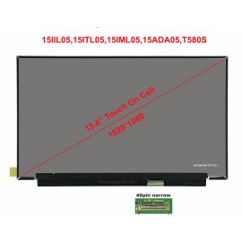 Màn hình cảm ứng Tốt Lenovo 15IIL05,15ITL05,15IML05,15ADA05,T580S (Full hd) 40 Pins
