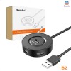Hub Usb 4Port 2.0 Tốt B2 (New) (Dây 1M)