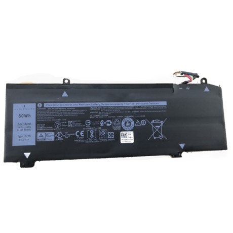 Pin dùng cho Dell Alienware M15,M17,5590,7590,G17 7790 (1F22N,JJPFK,01F22N,0JJPFK,HYWXJ,0HYWXJ) 60Wh