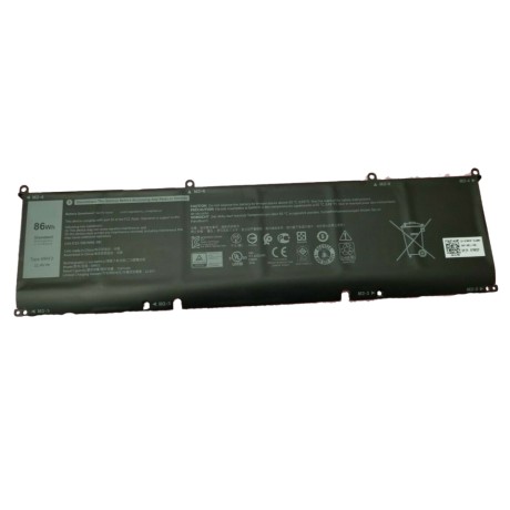 Pin dùng cho Dell Alienware M15 R5,M15 R6,M15 R7,M17 R3,M17 R4,Precision 5550,5560,Xps 9500,9510,9520,G15 5510,5511,5515,5520,5521,Precision 5550,5560,5570,Inspiron 7610,7620 (69KF2,70N2F,302J5) 86WH