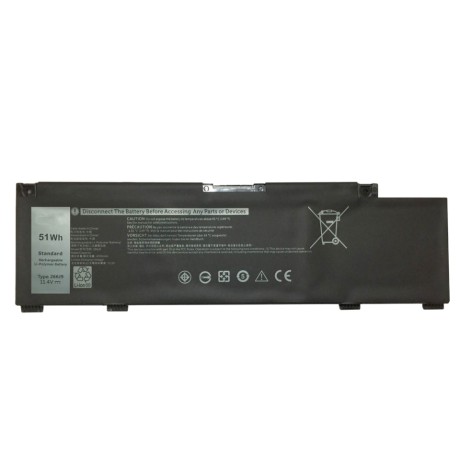 Pin dùng cho Dell Inspiron 3590,3779,3790,5490,5500,5505,5587,7590,7790 (0M4GWP,0266J9,266J9,C9VNH, M4GWP,P89F,P89F001,PN1VN) 51WH