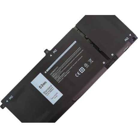 Pin dùng cho Dell Latitude 3410,3510,Vostro 5300,5301,5401,5402,5501,5502 Inspiron 5300,5301,5401,5402,5408, 5409,5501,5502,5508,5509, Inspiron 5400,5406,7405 Inspiron 7300,7306,7500,7506 2 IN 1 (H5CKD,TXD03) 53WH