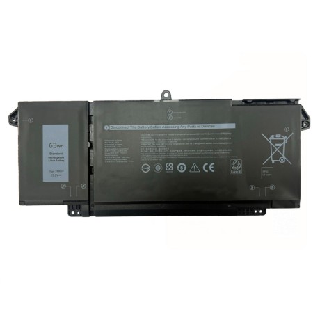 Pin dùng cho Dell Latitude 5320,7320,7420,7520 (TN2GY,7FMXV) 63WH