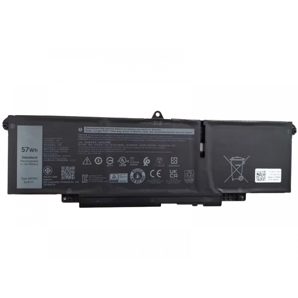 Pin dùng cho Dell Latitude 7340,7350,7440,7450,7640,7650 (66DWX) 57Wh