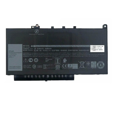 Pin dùng cho Dell Latitude E7270,E7470 (7CJRC) 42WH