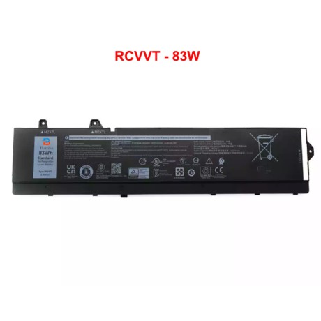 Pin dùng cho Dell Precision 7670,7680,7770,7780 (RCVVT) 83Wh