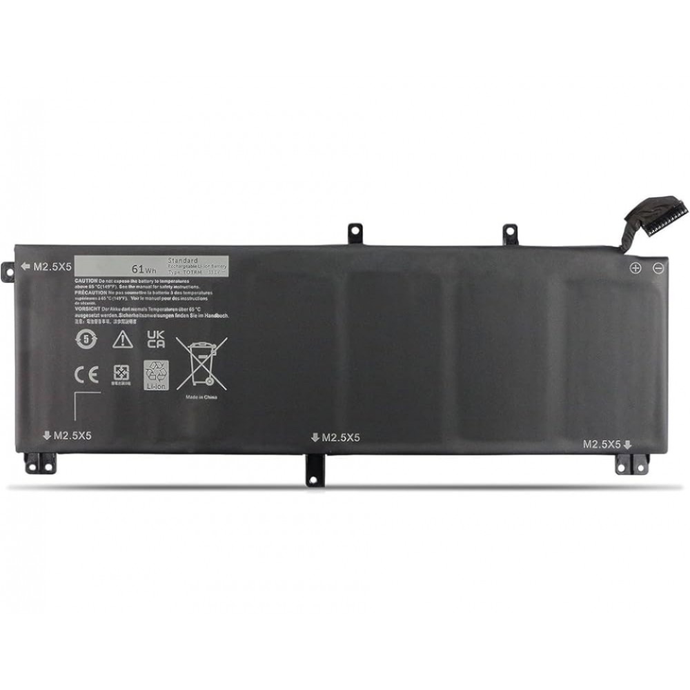 Pin dùng cho Dell Precision M3800,Xps 9530 (T0TRM,61WHR,Y758W,H76MY) 61WH