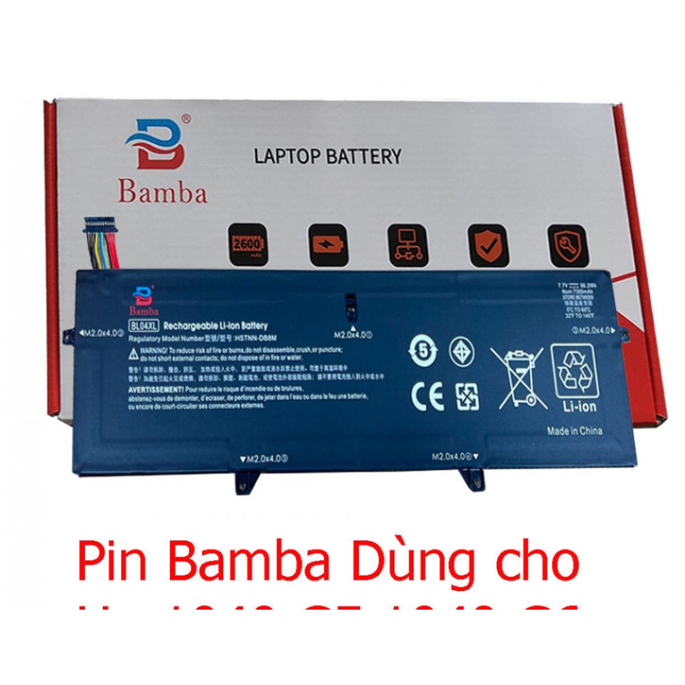 Pin dùng cho Hp 1040 G5,1040 G6 (BL04XL)