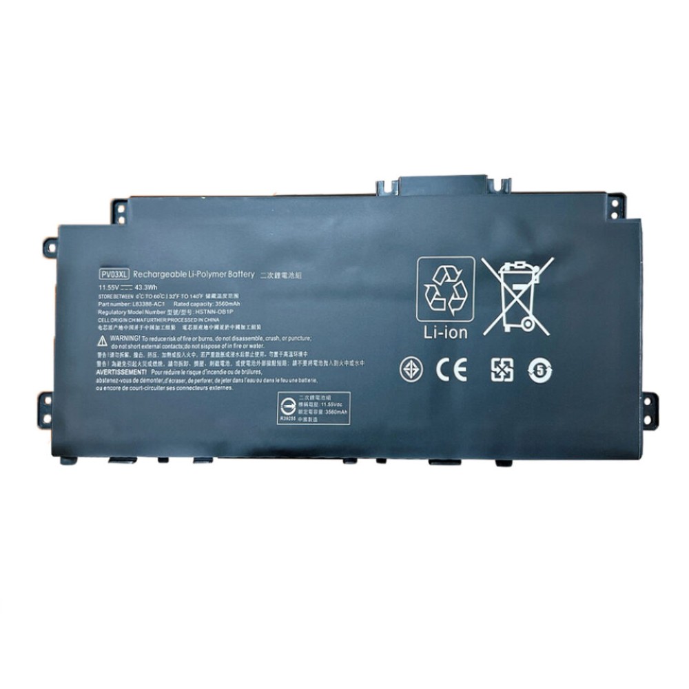 Pin dùng cho Hp 13BB,14DV,14DW,14DK (PV03XL,PP03XL)