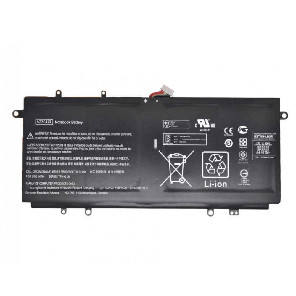 Pin dùng cho Hp Chromebook 14Q (A2304XL)