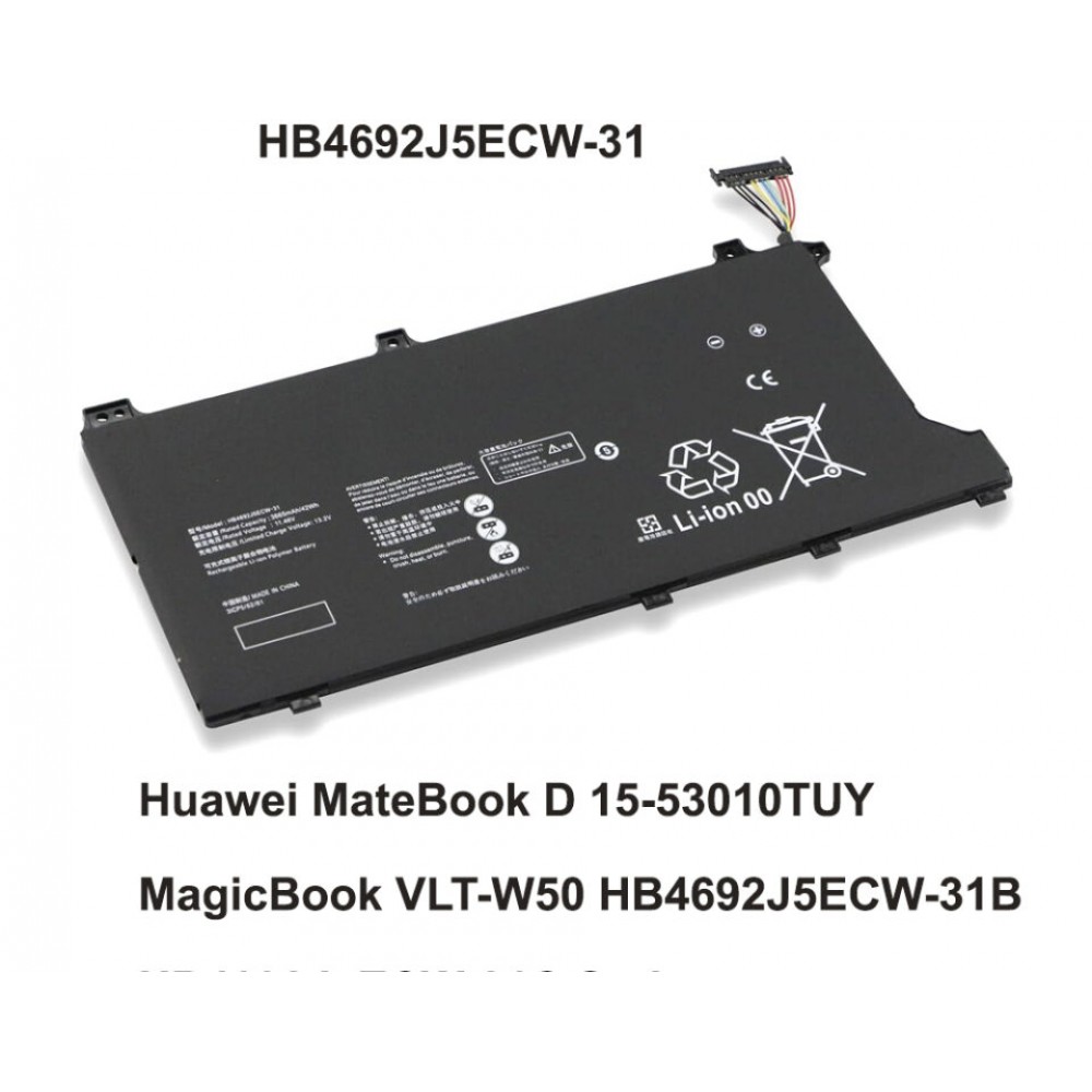 Pin dùng cho Huawei MateBook D 15 BOH-WAQ9R (HB4692J5ECW-31)