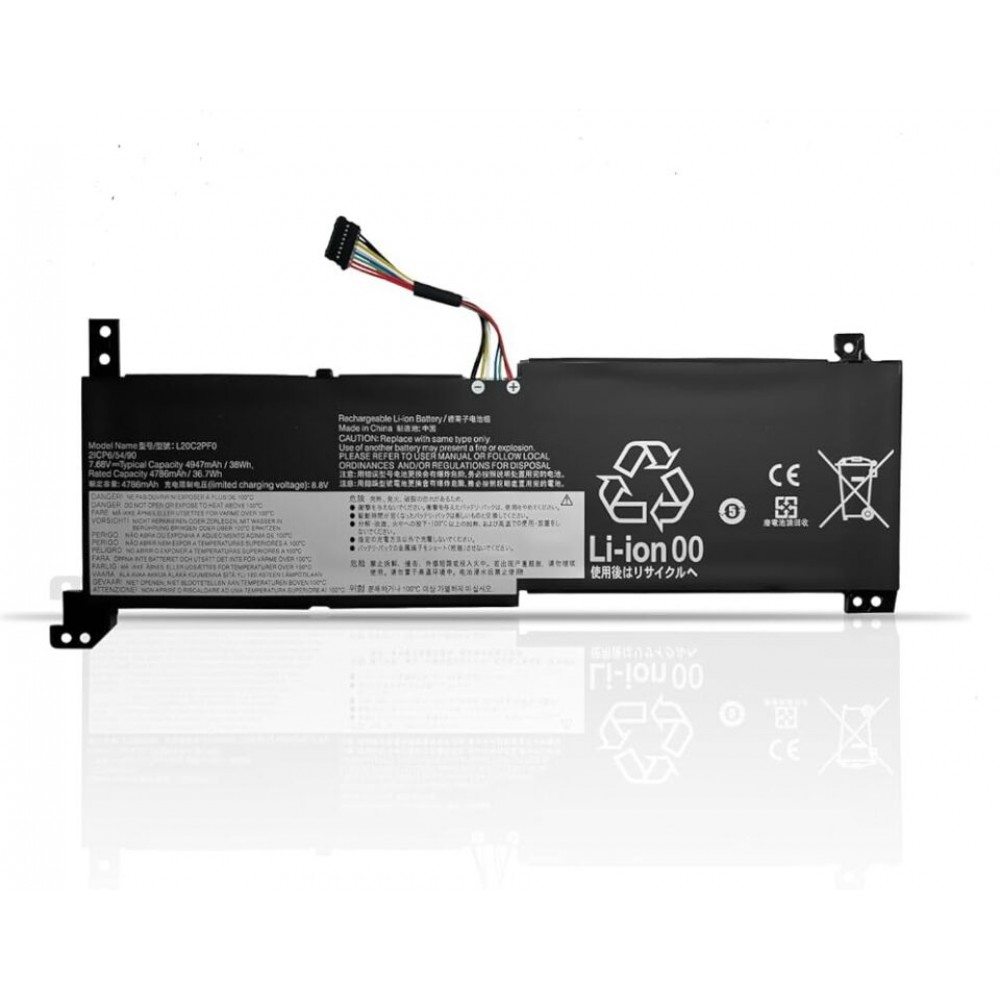 Pin dùng cho Lenovo Ideapad 3-14ITL6,3-15ITL6,3-17ITL6,3-14ABA7,3-15ADA6,3-17ALC6,3-17ITL6,3-17IAU7,V14 G2-IJL, V14 G3-ABA,V15 G2-IJL,V15 G3-ABA,V17 G2-ITL,V17 G3-IAP (L20C2PF0,L20M2PF0, L20M2PF8, L20B2PF0, L20L2PF0)