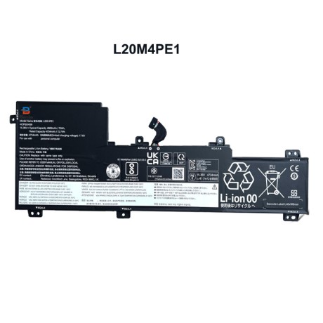 Pin dùng cho Lenovo IdeaPad 5 Pro 16ACH6,16IHU6 (L20M4PE1,L20C4PE1,L20L4PE1)