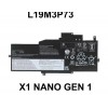 Pin dùng cho Lenovo X1 Nano Gen 1 (L19M3P73,L19M3P72 L19C3P71)