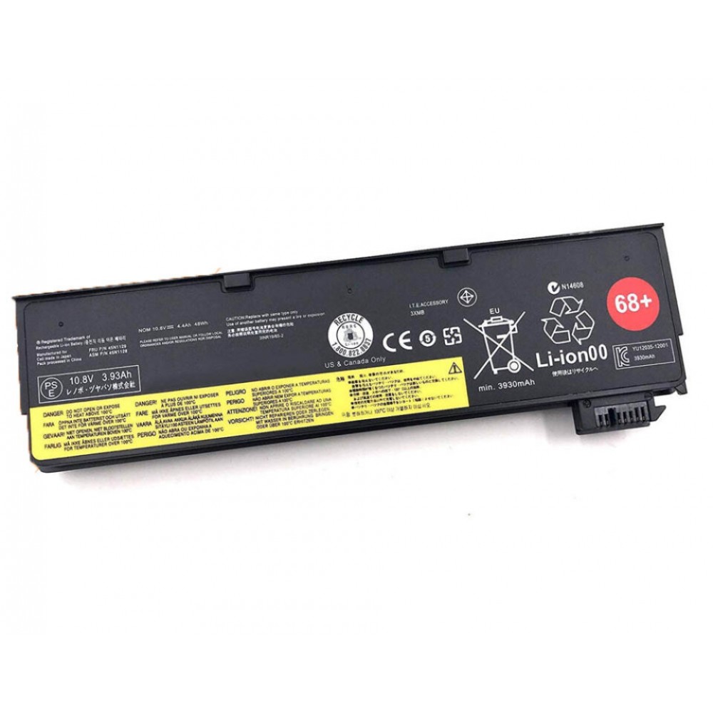 Pin dùng cho Lenovo X240,X250,X260,T440,T450,T460 (45N1135,45N1136,45N1137,45N1734,45N1735) 6 Cell