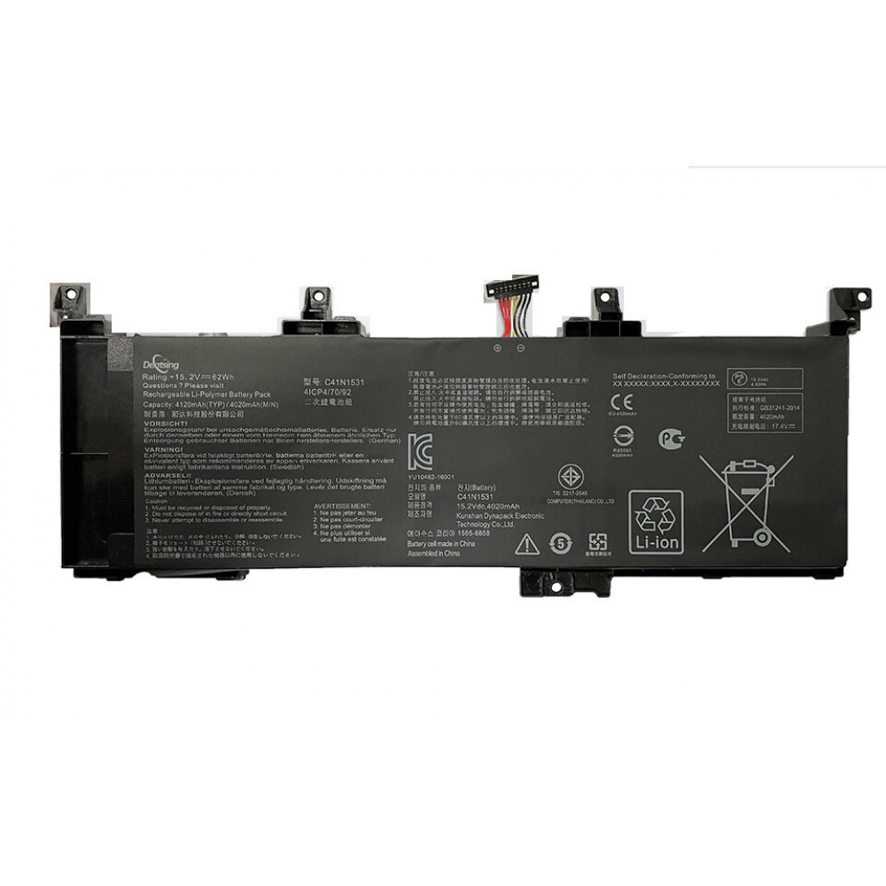 Pin Tốt dùng cho Asus GL502VS,GL502VY (C41N1531)