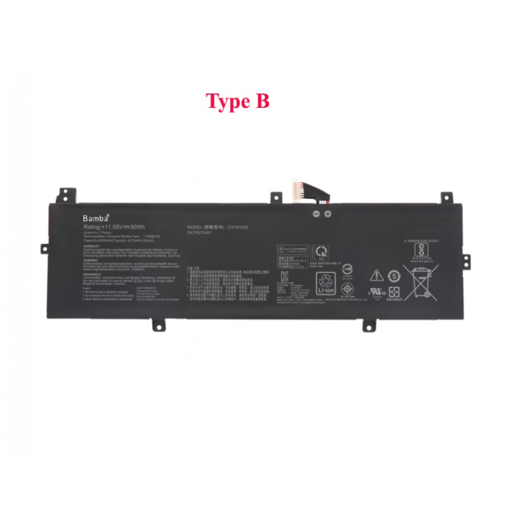 Pin Tốt dùng cho Asus UX430,UX430UQ,Asus PU404UA,PU404UF,P5440U,P5440UA,P5440U Type A (C31N1620)