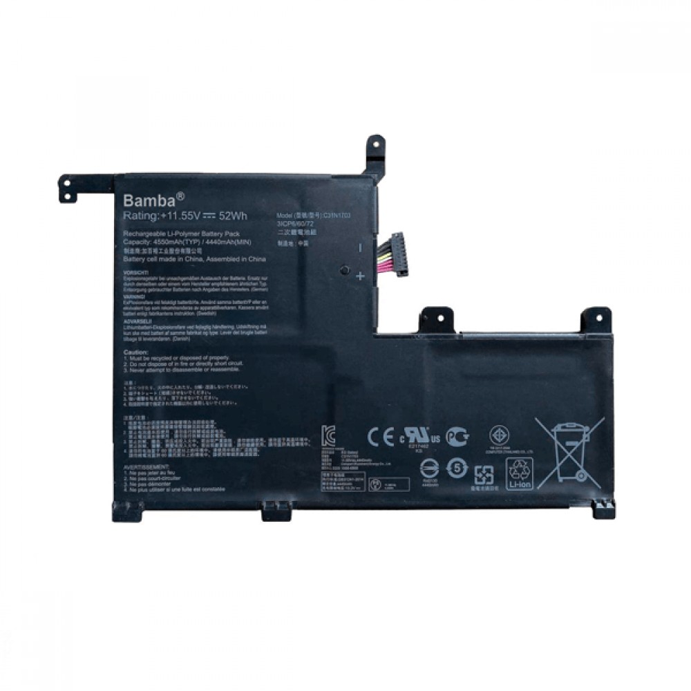 Pin Tốt Dùng cho Asus UX561UA,Q525,Q505 (C31N1703)