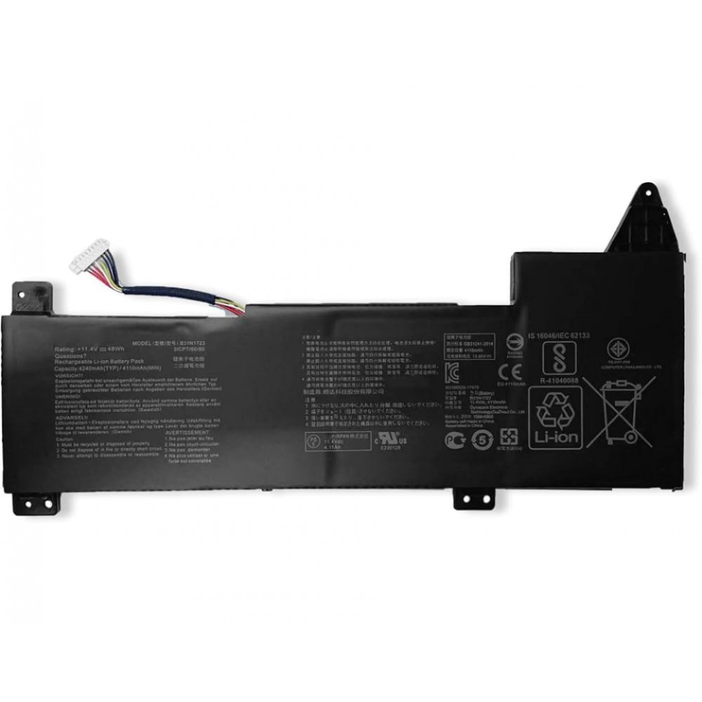 Pin Tốt Dùng cho Asus X570,K570,D570,FX570UD,FX570ZD,R570UD,M570DD,FX570DD,F570UD,F570DD,F570ZD (B31N1723)