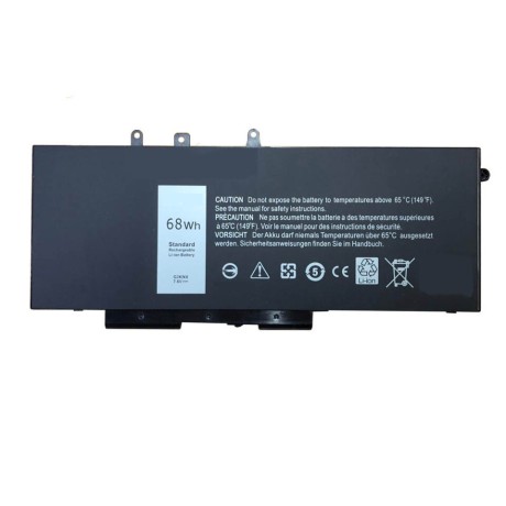 Pin Tốt dùng cho Dell Latitude 5280,5288,5488,5491,5591,5480,5580,5490,5590 (GD1JP,GJKNX) 68WH