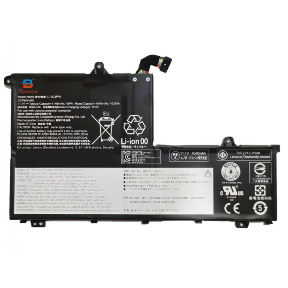 Pin Tốt Dùng cho Lenovo 14-IML,14-IIL,15-IML,15-IIL (L19M3PF9,L19C3PF1,L19M3PF9,L19C3PF9,L19M3PF2,L19D3PF2,L19L3PF1,L19D3PF1,L19L3PF8)