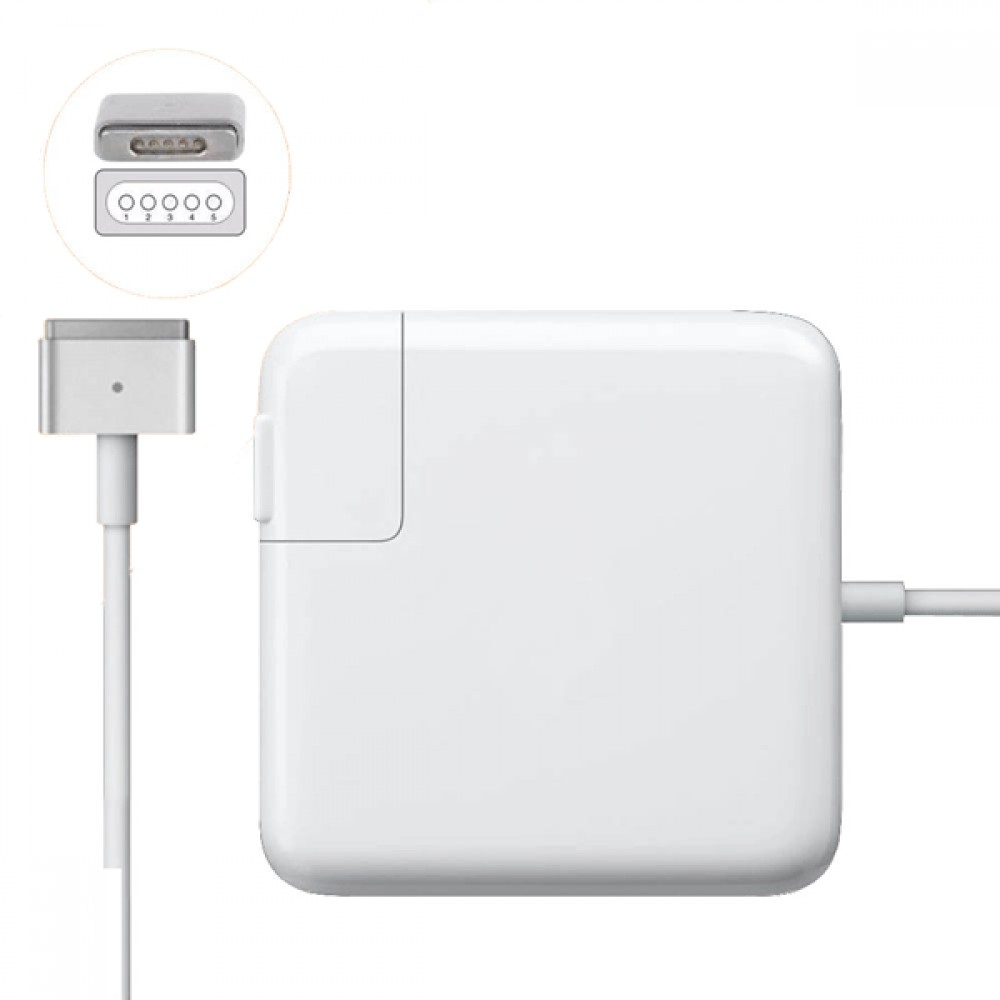 Cục Sạc 16.5V-3.65A (MagSafe 2) 60W Cho Apple A1466,A1465,A1436,A1502,A1425,A1435