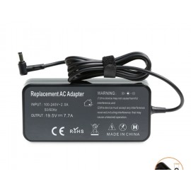 Cục Sạc 19.5V-7.7A (Đầu kim nhỏ) Slim Cho Laptop Asus PU401,P1440,P5430,M3500Q,P3540F,P3540FA,X560UD,X570ZD,UX564E,UX564EH,UX564EI,Msi