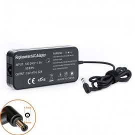 Cục Sạc 19V-6.32A (Đầu kim nhỏ) Slim Cho Laptop Asus PU401,P1440,P5430,M3500Q,P3540F,P3540FA,X560UD,X570ZD,UX564E,UX564EH,UX564EI,Msi
