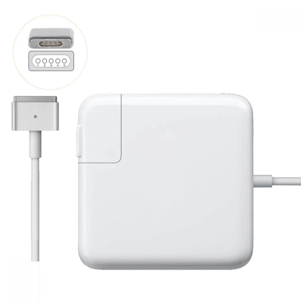 Cục Sạc 20V-4.25A (MagSafe 2) 85W Cho Apple A1466,A1465,A1436,A1502,A1425,A1435