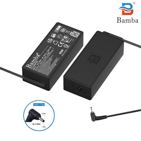 Cục Sạc Tốt 19.5V-3.34A Cho Laptop Dell Vostrol 5460,5470,5480,5560,5570,5580