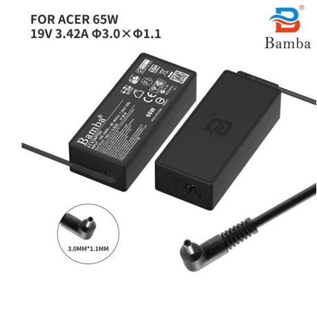 Cục Sạc Tốt 19V-3.42A (đầu nhỏ) Cho Laptop Acer SF314-52,SF114-32,SF514-54T,SF314-54,A314-33,A314-41,A514-51,A514-51G,A514-51K,A514-51KG