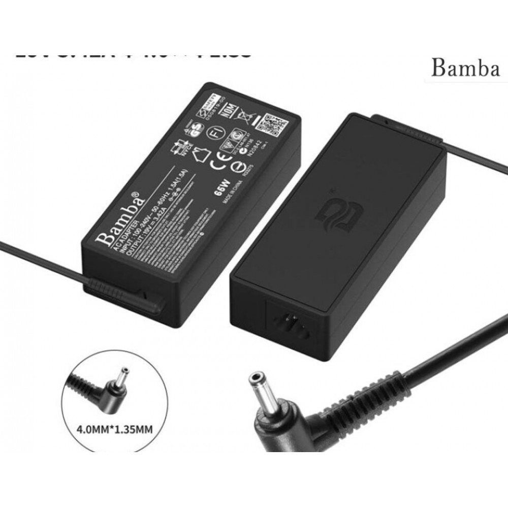 Cục Sạc Tốt 19V-3.42A (Đầu trung) Cho Laptop Asus X407,X409,X412,X512,X509,X530,S530,S533,X202,X200CA,S200E,X201,E202,X411,X410,X541,X540,X542,X556,UX433,UX434,UX333,UM433,S433,S533,S530,X560,UX303,UX305,UX430,UX410,UX331,UX360,TP410,TP401,E402,E403, E406