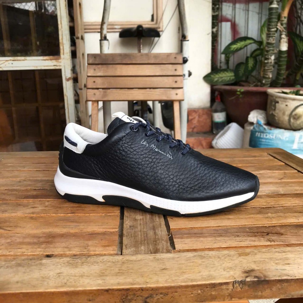 JazzRun - size 37 màu đen chất liệu da - Giày thể thao, Giày chính hãng, Giày Pháp